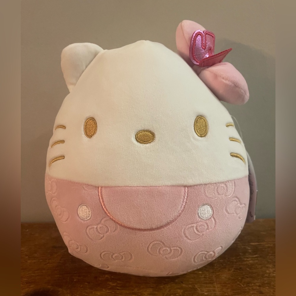 NWT Hello Kitty 50th anniversary Squishmallow 8in